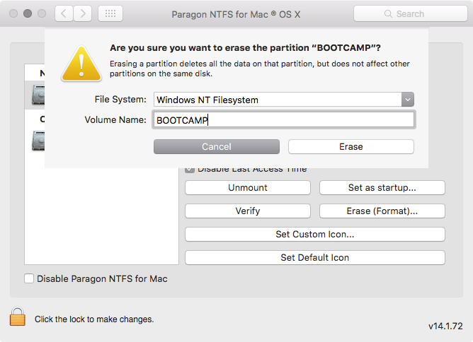 How To Verify Repair Or Format Ntfs Partitions Under Mac Os X 10 11 El Capitan Quick Troubleshooting Guide Paragon Software Group Blog