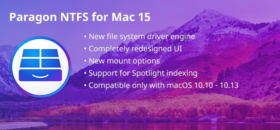 Paragon NTFS for Mac 15.5.100