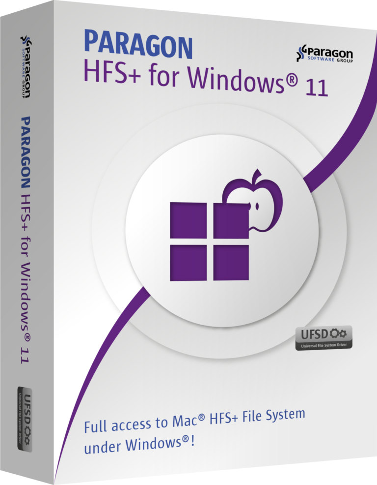 Paragon linux file systems. HFS. HFS Plus. Paragon HFS+. HFS+ for Windows 10.